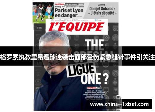 格罗索执教里昂遭球迷袭击面部受伤紧急缝针事件引关注
